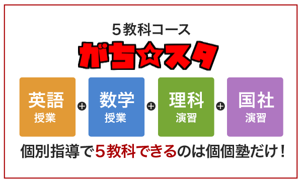 ５教科コース がちスタ