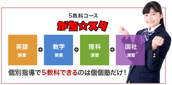 ５教科コース がちスタ